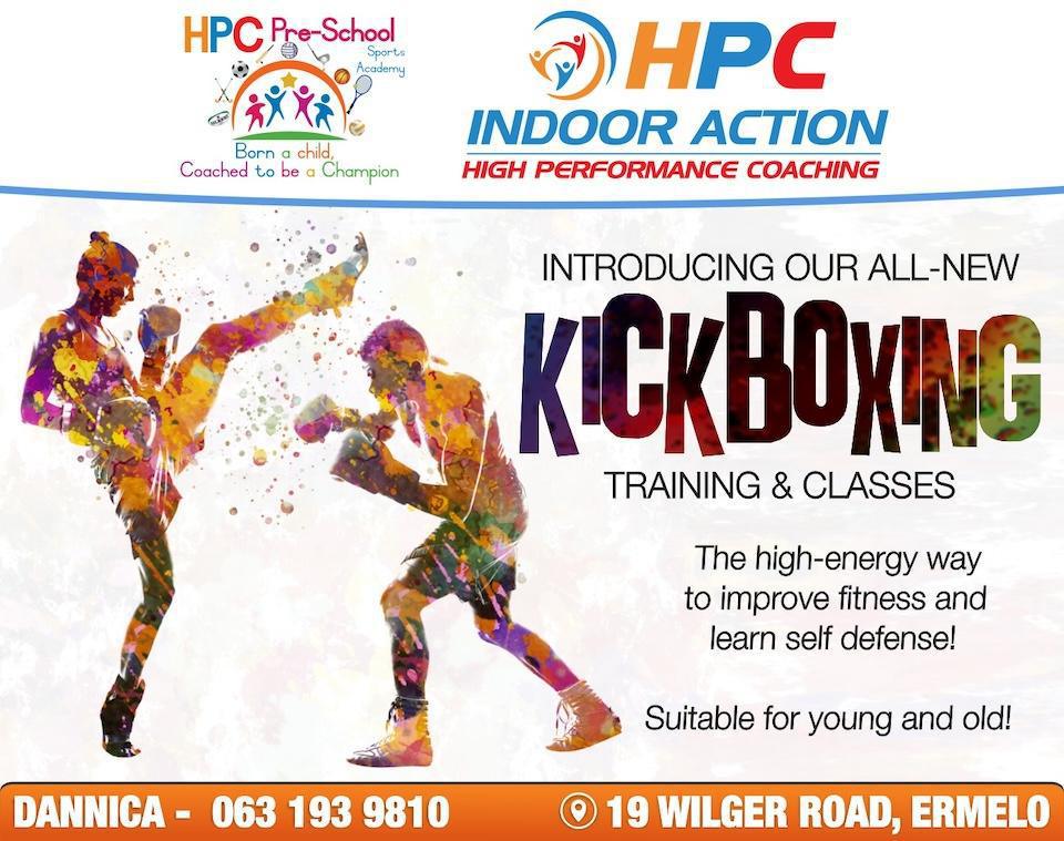 HPC Indoor Action Launches New Kickboxing Training Classes in Ermelo