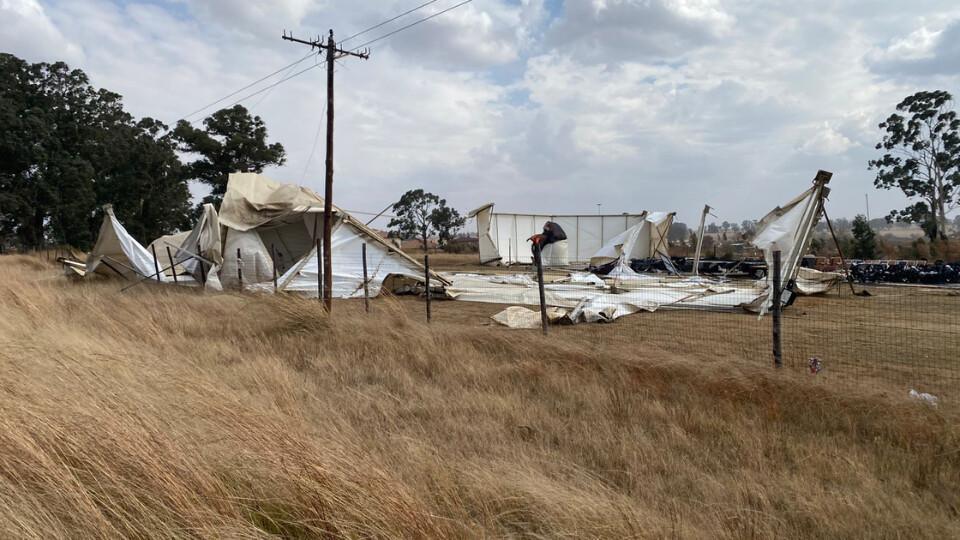 Wind-Swept Storm Leaves Mark on Ermelo Wind-Swept Storm Leaves Mark on Ermelo