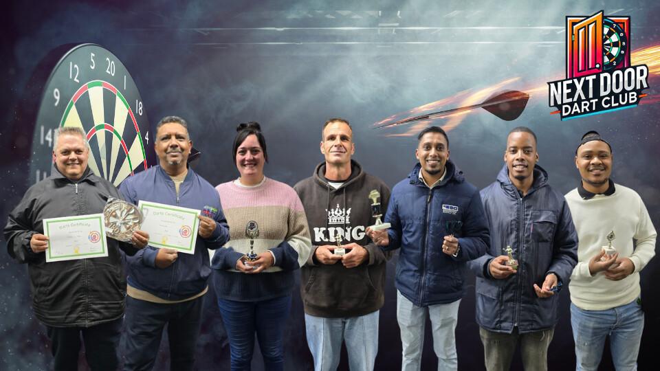 Tranquilizers Take the Win in Inaugural Business League at Next Door Dart Club Tranquilizers Take the Win in Inaugural Business League at Next Door Dart Club