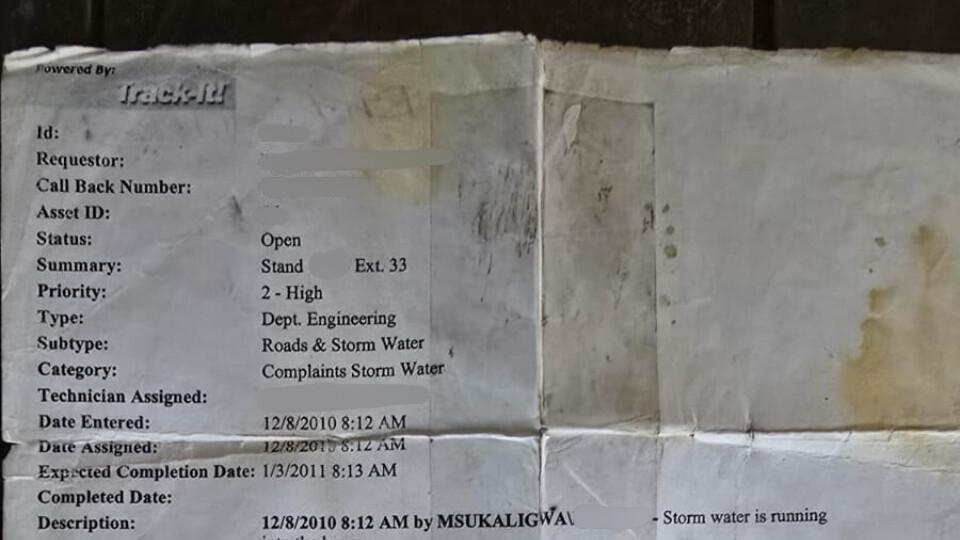 A 15-Year Wait: Relief at Last for Pensioner Battling Floods and Sewage in Ext. 33