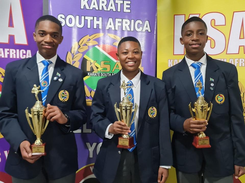 Ermelo Karate Academy Stars Honoured with KSA Colours Ermelo Karate Academy Stars Honoured with KSA Colours