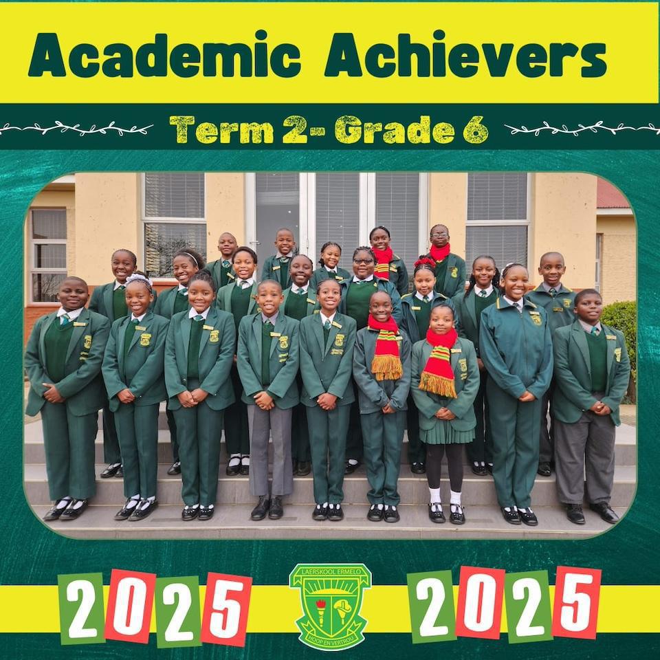 Ermelo Laerskool Announces Term 2 Academic Achievers