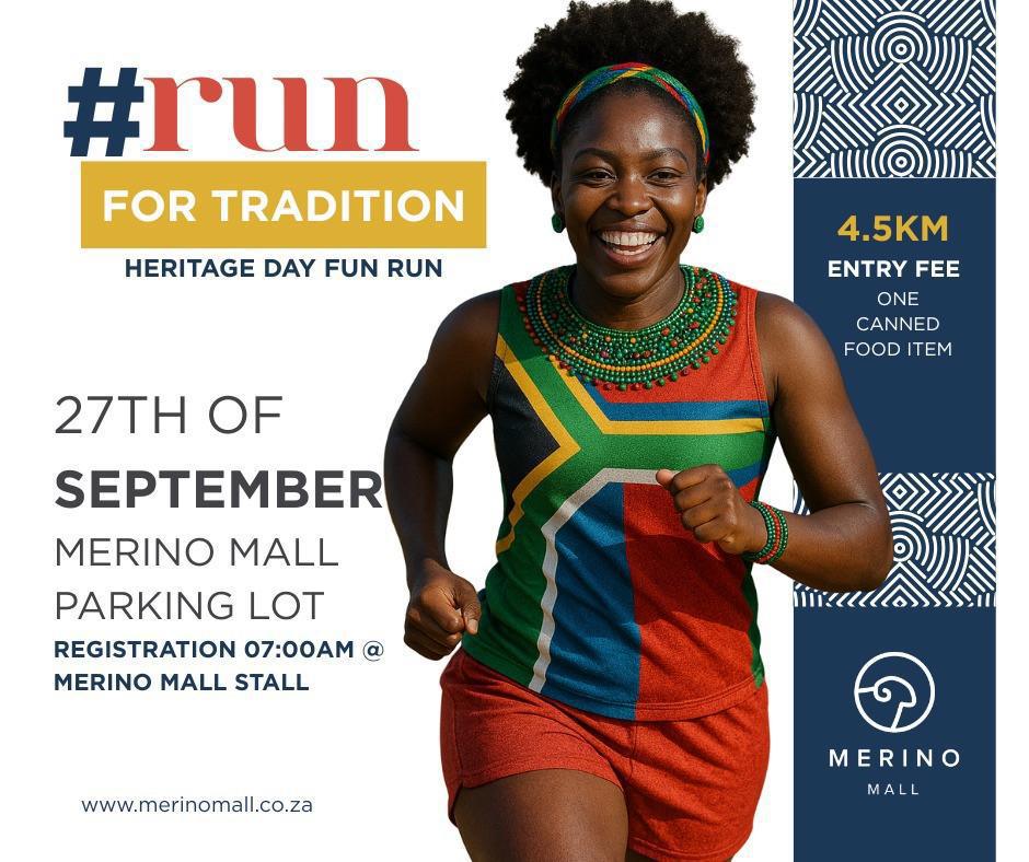 Run for Tradition – Heritage Day Fun Run! Run for Tradition – Heritage Day Fun Run!