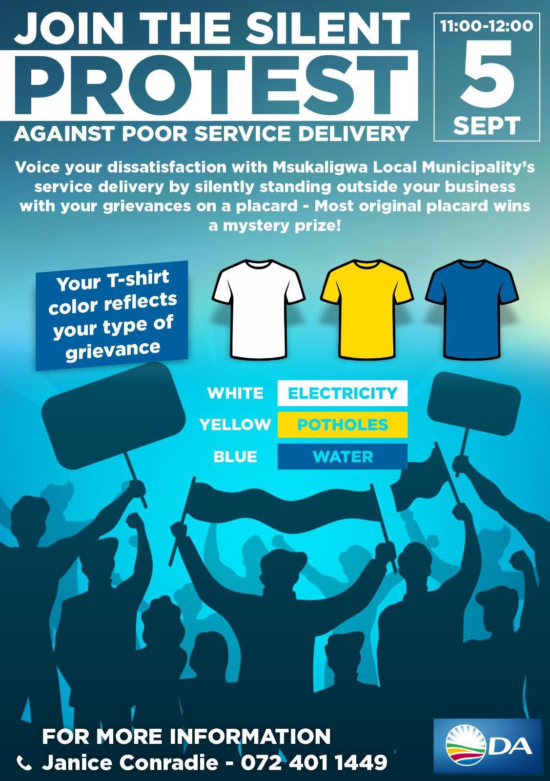 Silent Protest Planned in Ermelo Over Service Delivery Failures