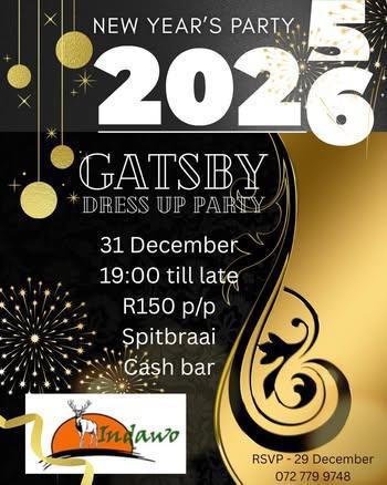 New Year’s Party 2026 – Gatsby Dress-up New Year’s Party 2026 – Gatsby Dress-up