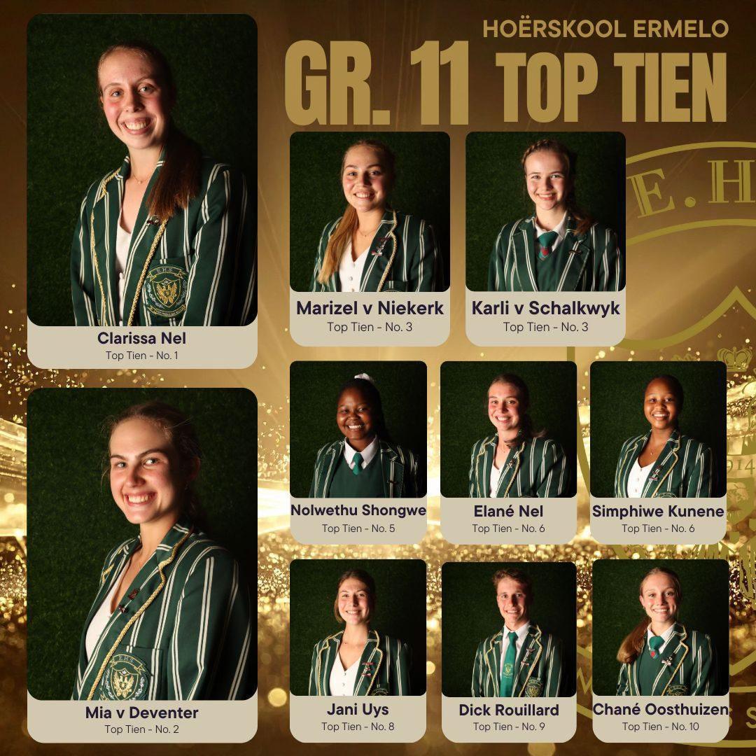 Top Academic Performers Recognised at Hoërskool Ermelo 2025 Top Academic Performers Recognised at Hoërskool Ermelo 2025