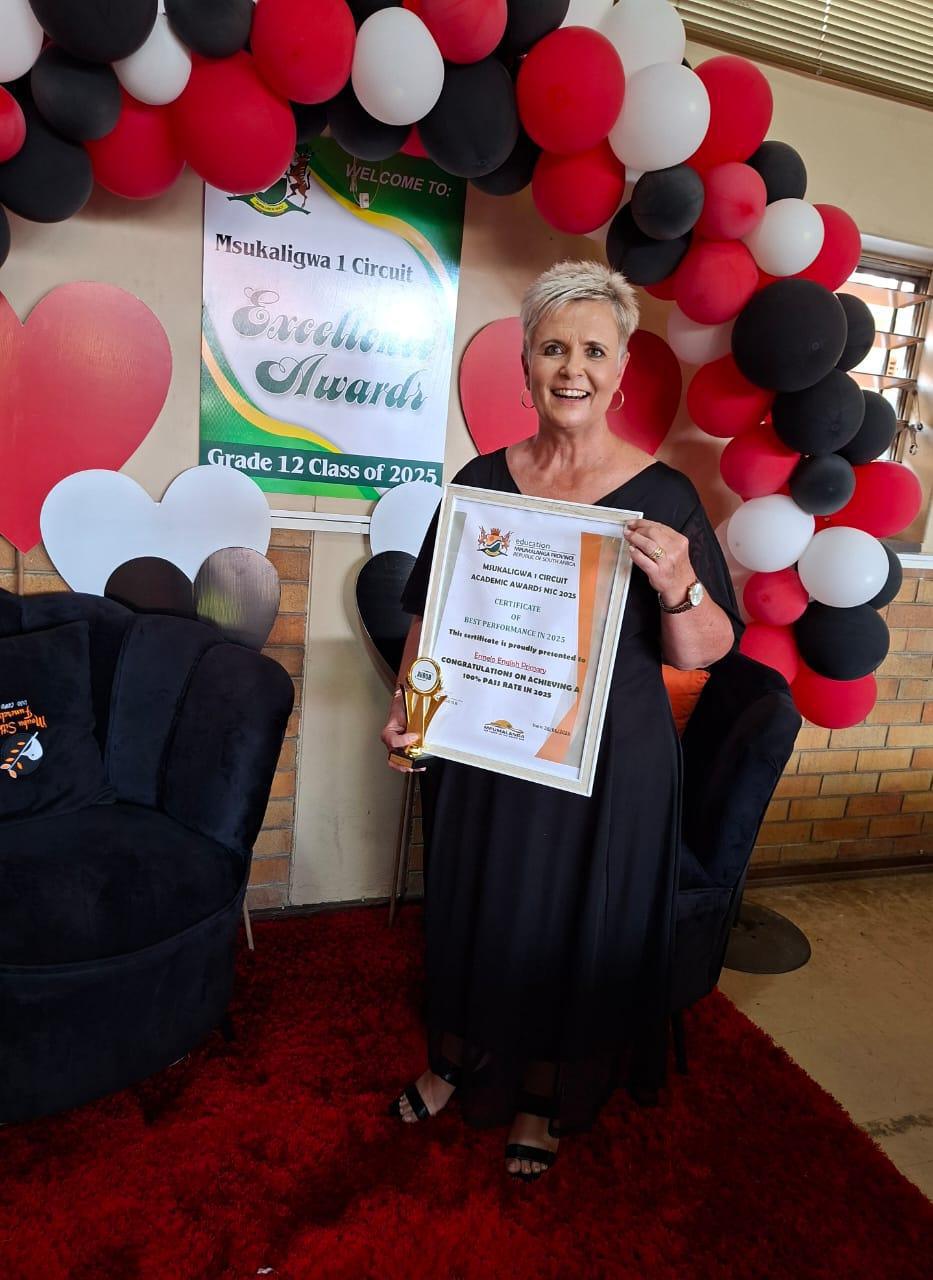 Ermelo English Primary Celebrated for Academic Excellence at Circuit Awards Ermelo English Primary Celebrated for Academic Excellence at Circuit Awards
