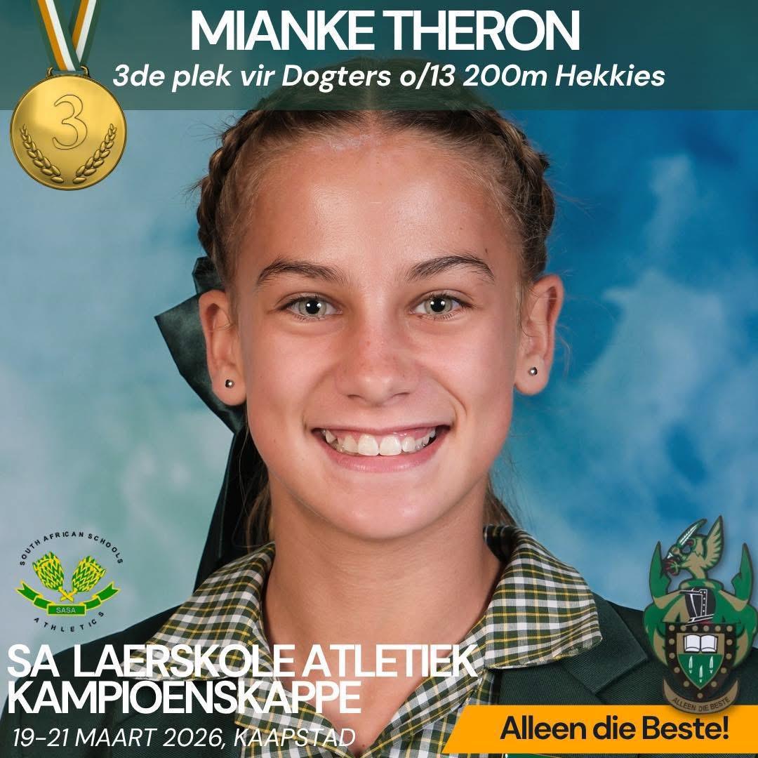 Double Glory for JJ van der Merwe at SA Championships Double Glory for JJ van der Merwe at SA Championships