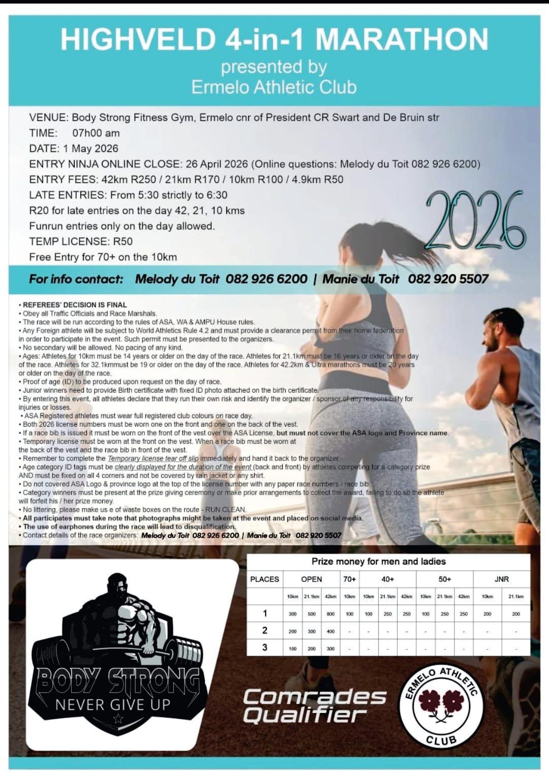 Highveld 4-in-1 Marathon