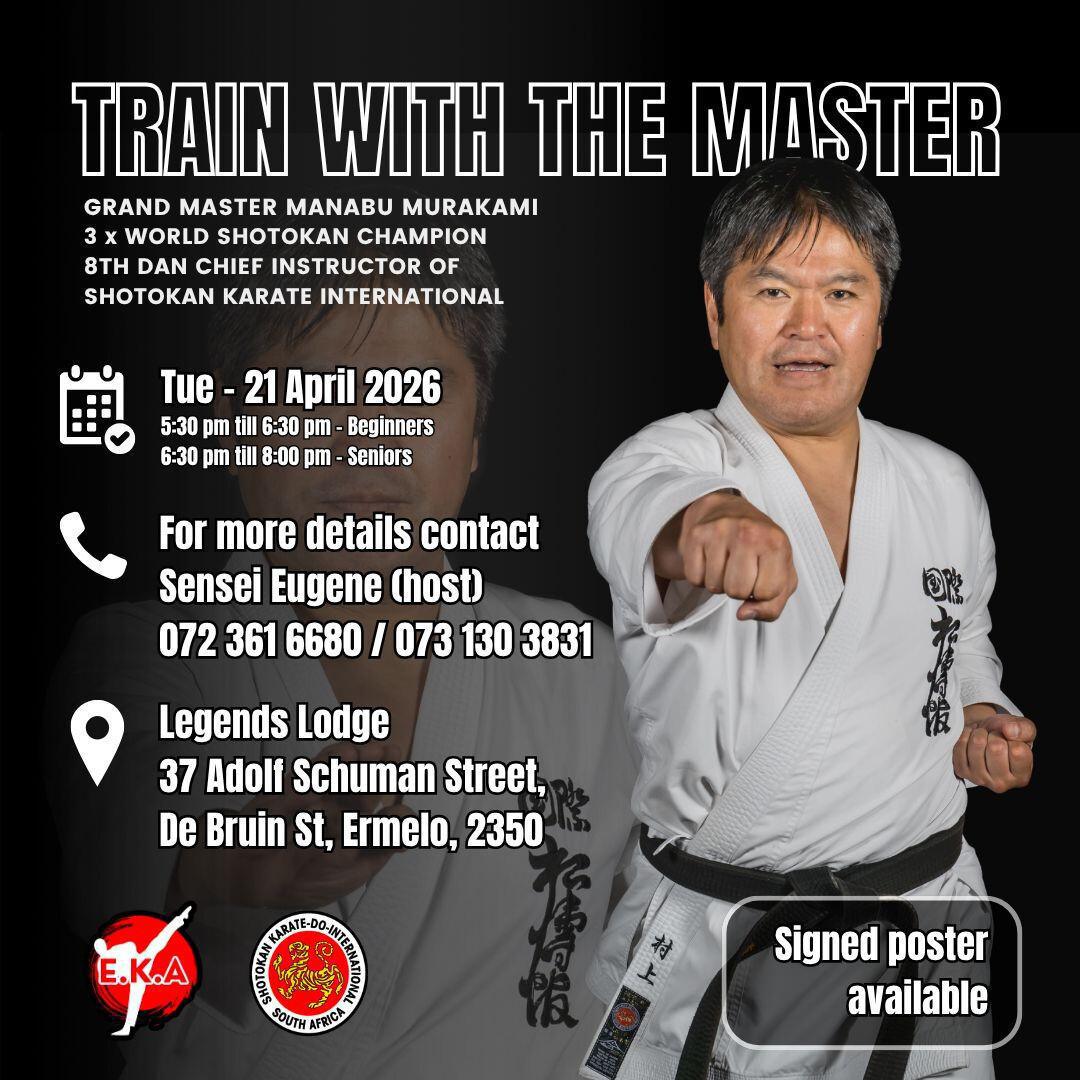 Come Train With The Master Come Train With The Master