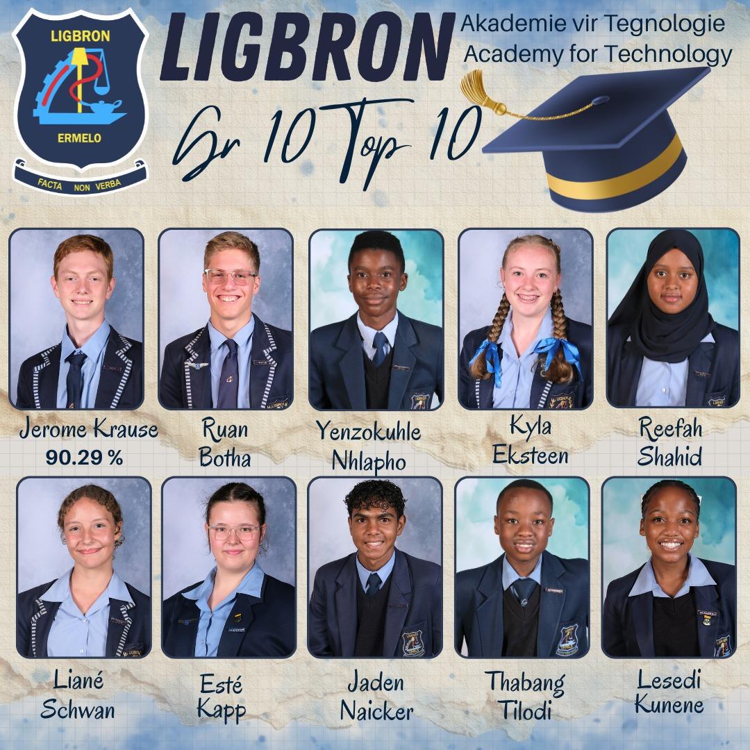 Ligbron celebrates top academic performers across grades
