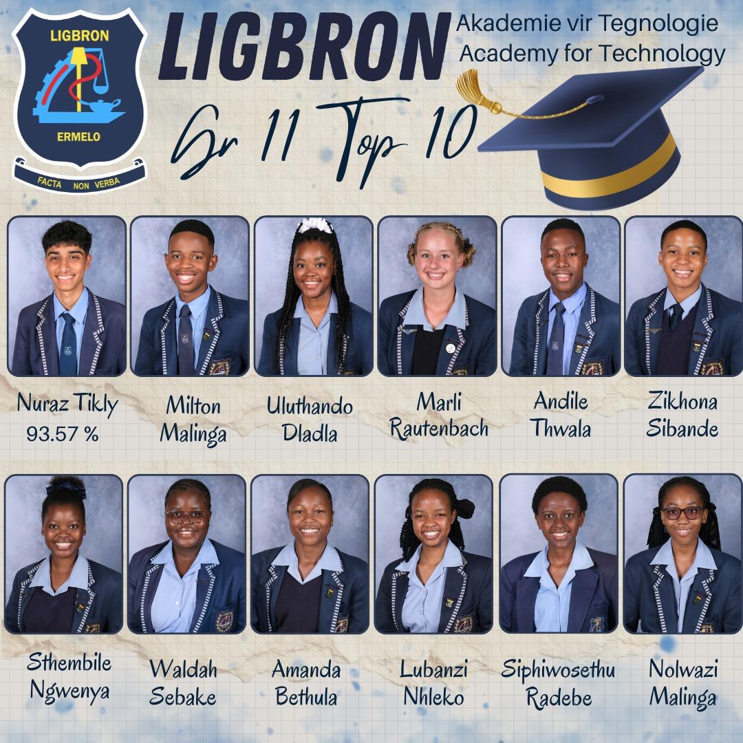 Ligbron celebrates top academic performers across grades