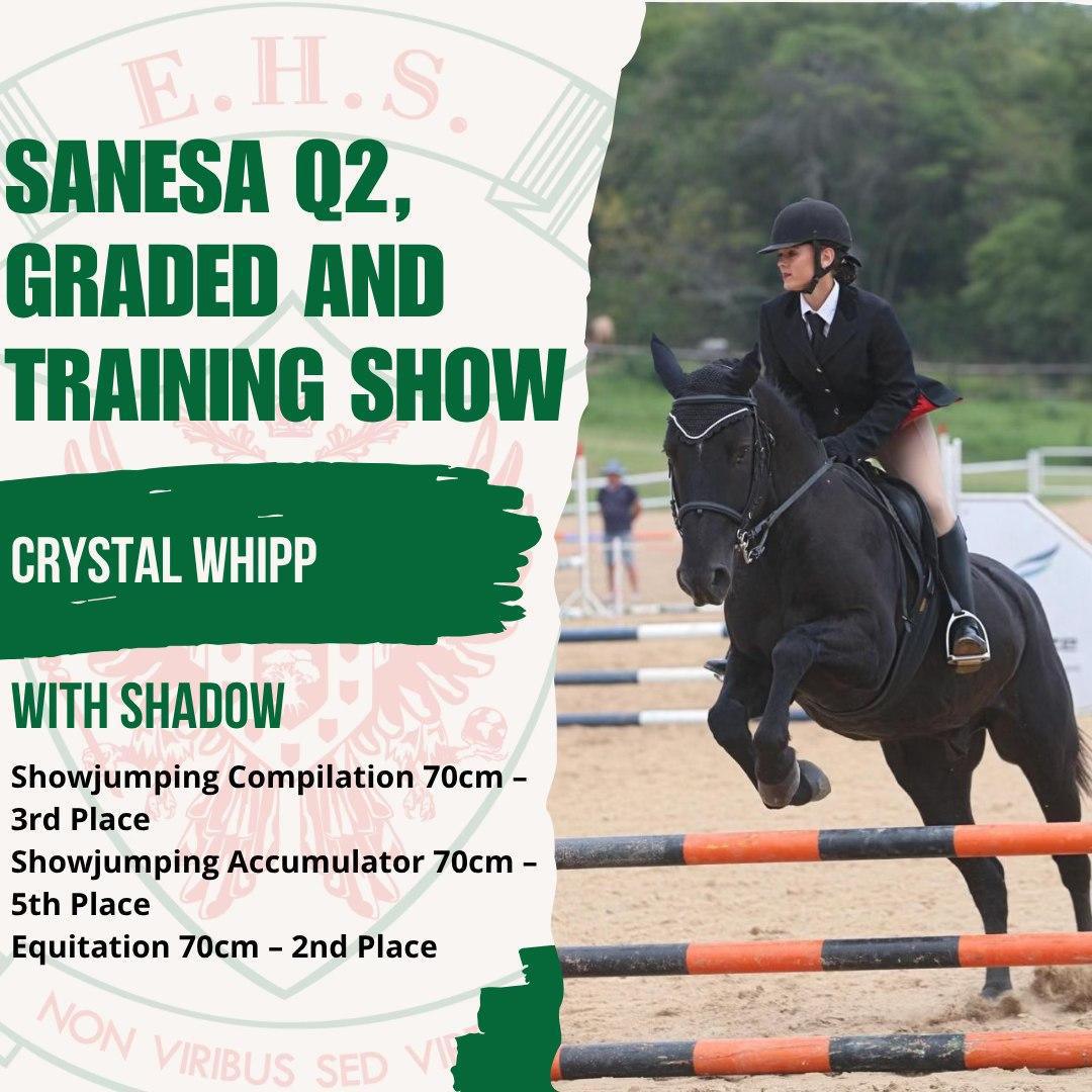 Hoërskool Ermelo Riders Shine at SANESA Q2 Show Hoërskool Ermelo Riders Shine at SANESA Q2 Show