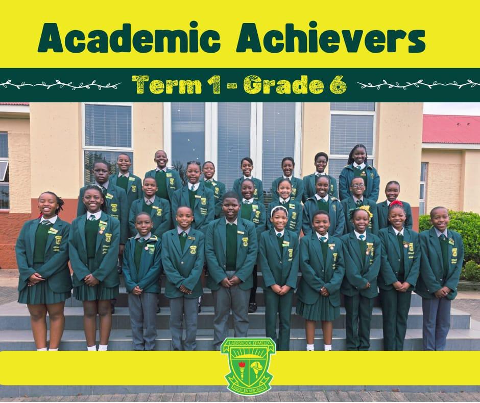 Laerskool Ermelo Celebrates Term 1 Top Achievers Laerskool Ermelo Celebrates Term 1 Top Achievers