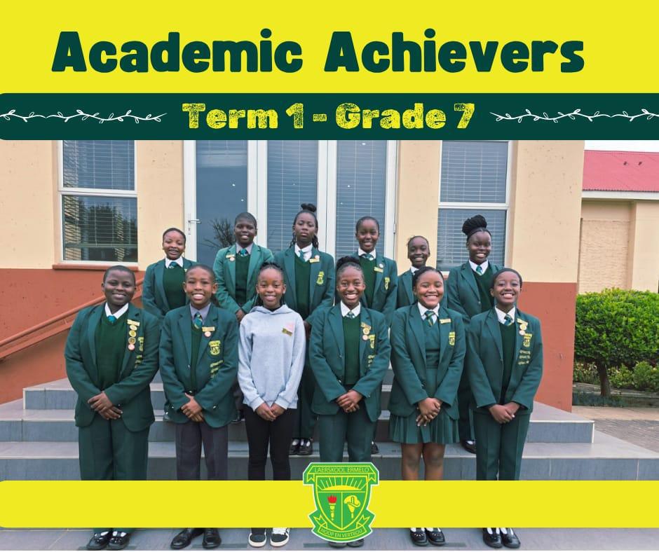 Laerskool Ermelo Celebrates Term 1 Top Achievers