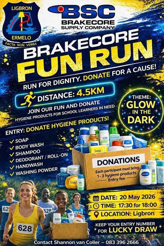 Lace up, light up, and run for a cause! Lace up, light up, and run for a cause!