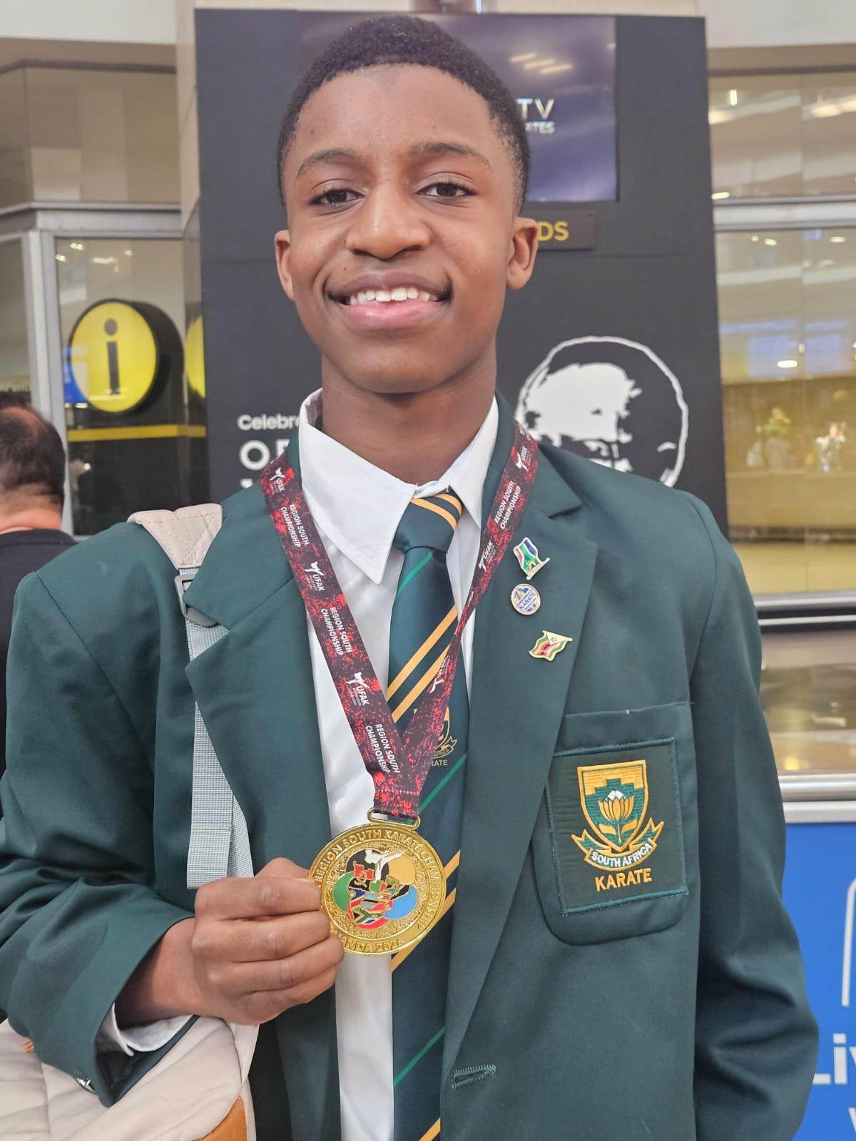 Chinedu Okpugo Crowned Southern Africa’s Best After Dominant Gold Medal Victory