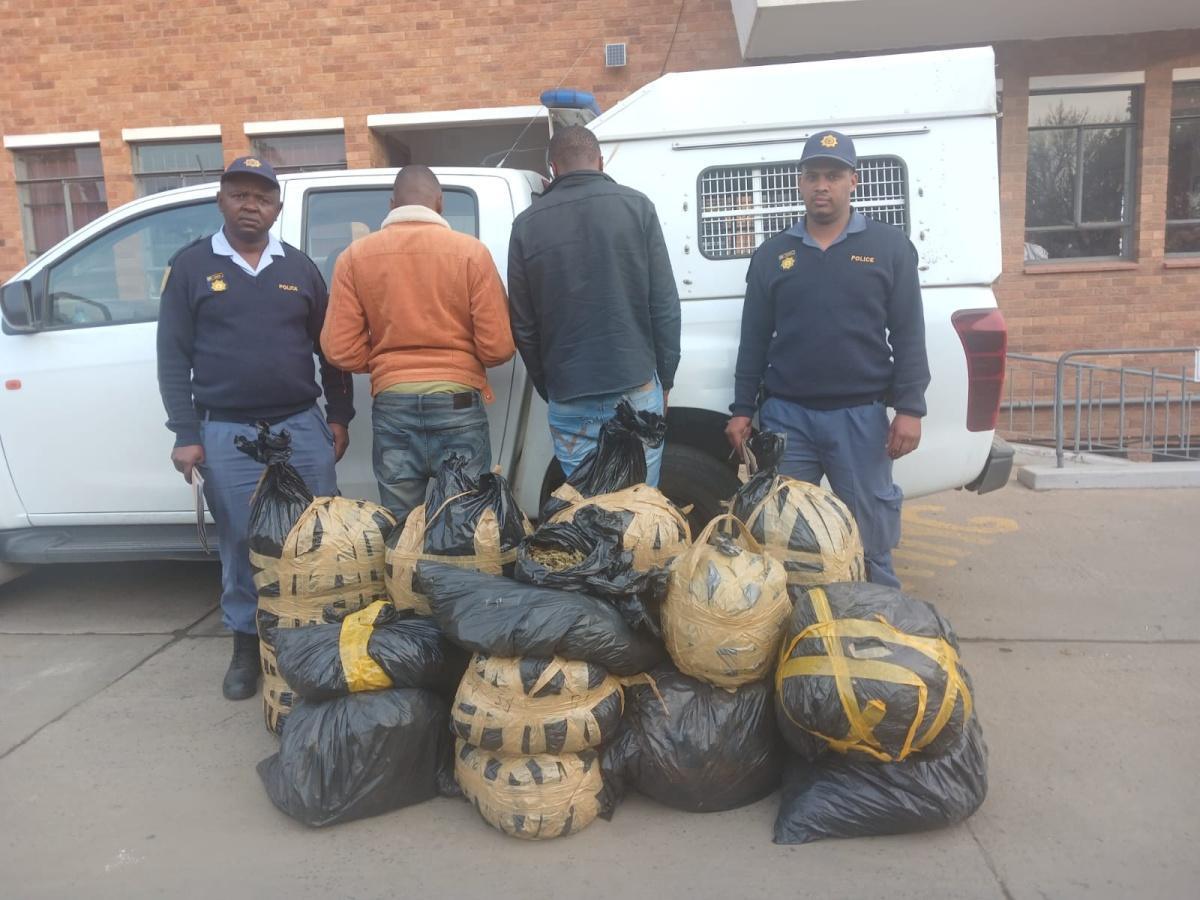 97kg of Dagga Recovered After Crash Near Standerton