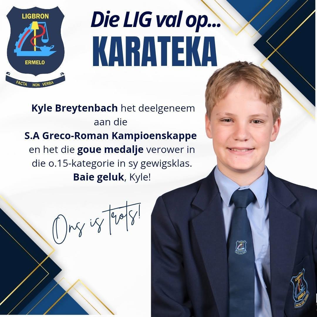 Ligbron Learner Wins Gold at National Wrestling Championships
