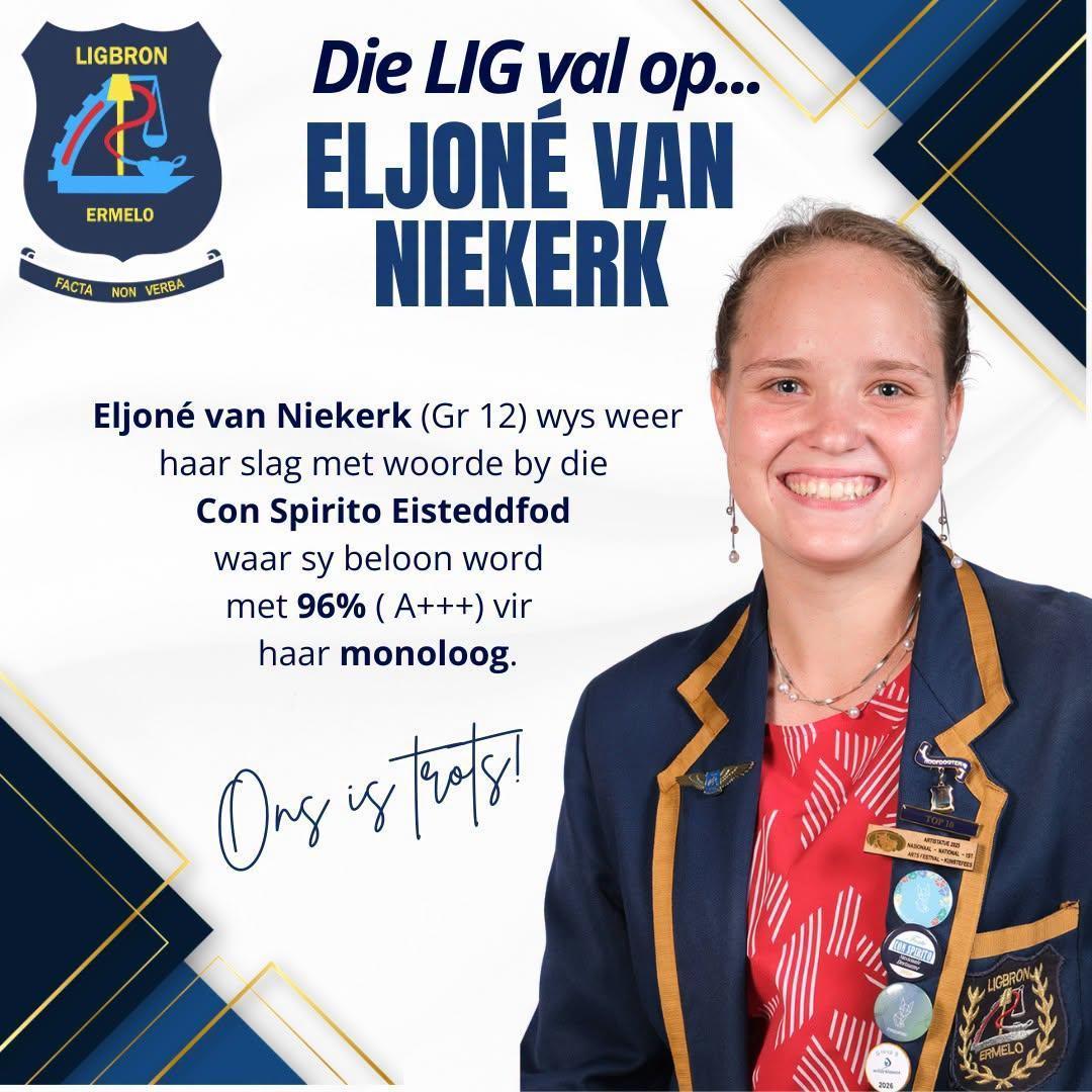 Ligbron learner achieves 96% at Con Spirito Eisteddfod Ligbron learner achieves 96% at Con Spirito Eisteddfod