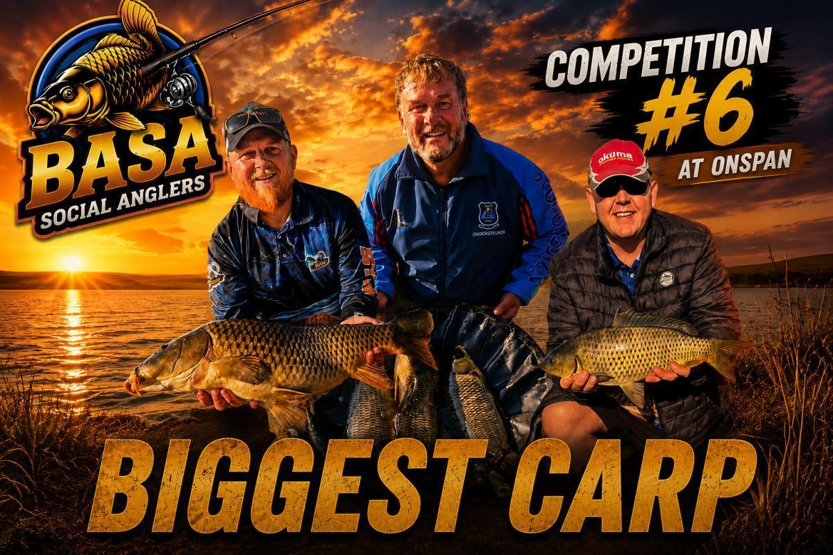 Top anglers shine at BASA Mpumalanga Competition #6