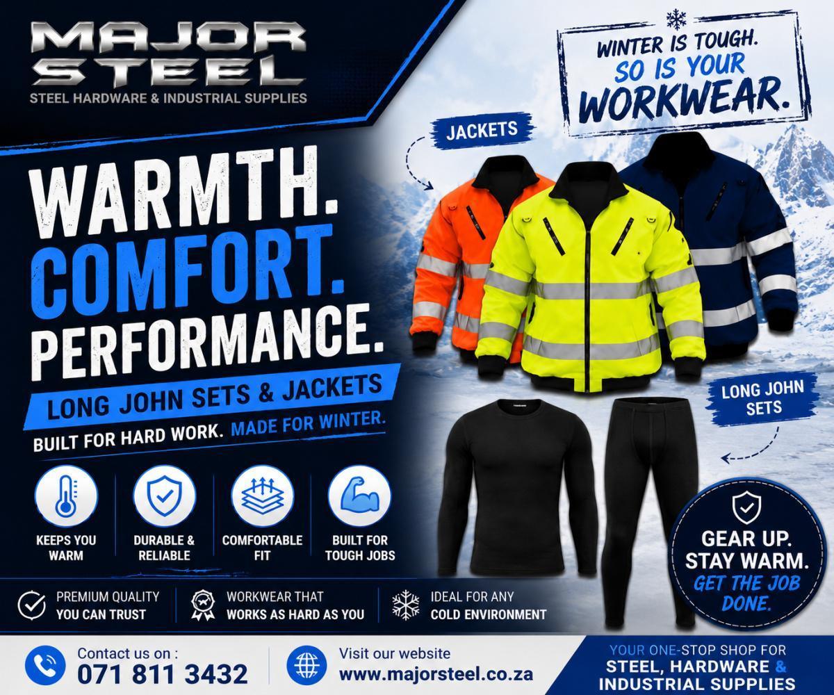 Winter Workwear – Major Steel
