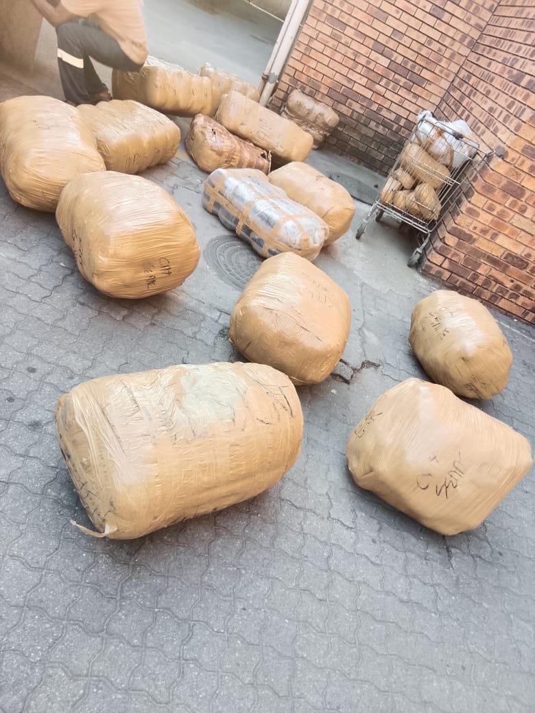Two suspects have been arrested after police uncovered dagga valued at an estimated R2 million during an intelligence-driven operation in Nelspruit. Two suspects have been arrested after police uncovered dagga valued at an estimated R2 million during an intelligence-driven operation in Nelspruit.