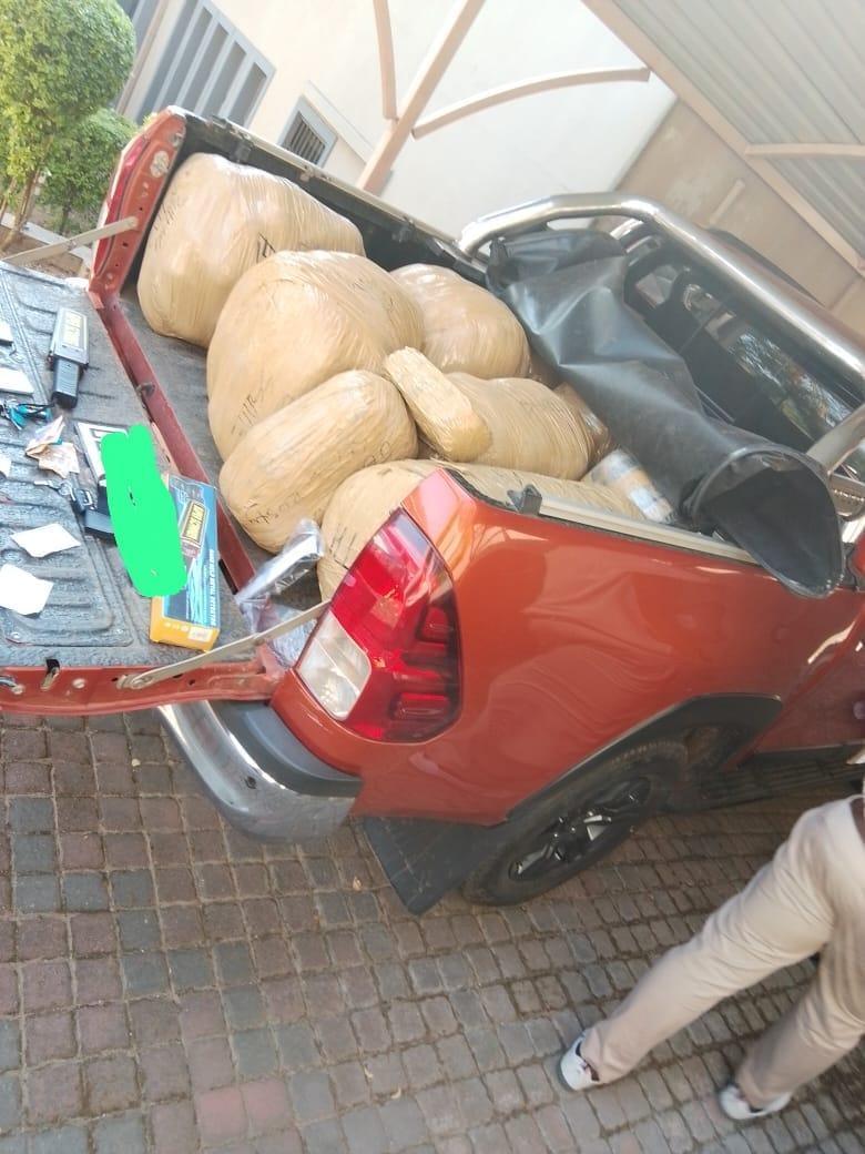 Two suspects have been arrested after police uncovered dagga valued at an estimated R2 million during an intelligence-driven operation in Nelspruit. Two suspects have been arrested after police uncovered dagga valued at an estimated R2 million during an intelligence-driven operation in Nelspruit.