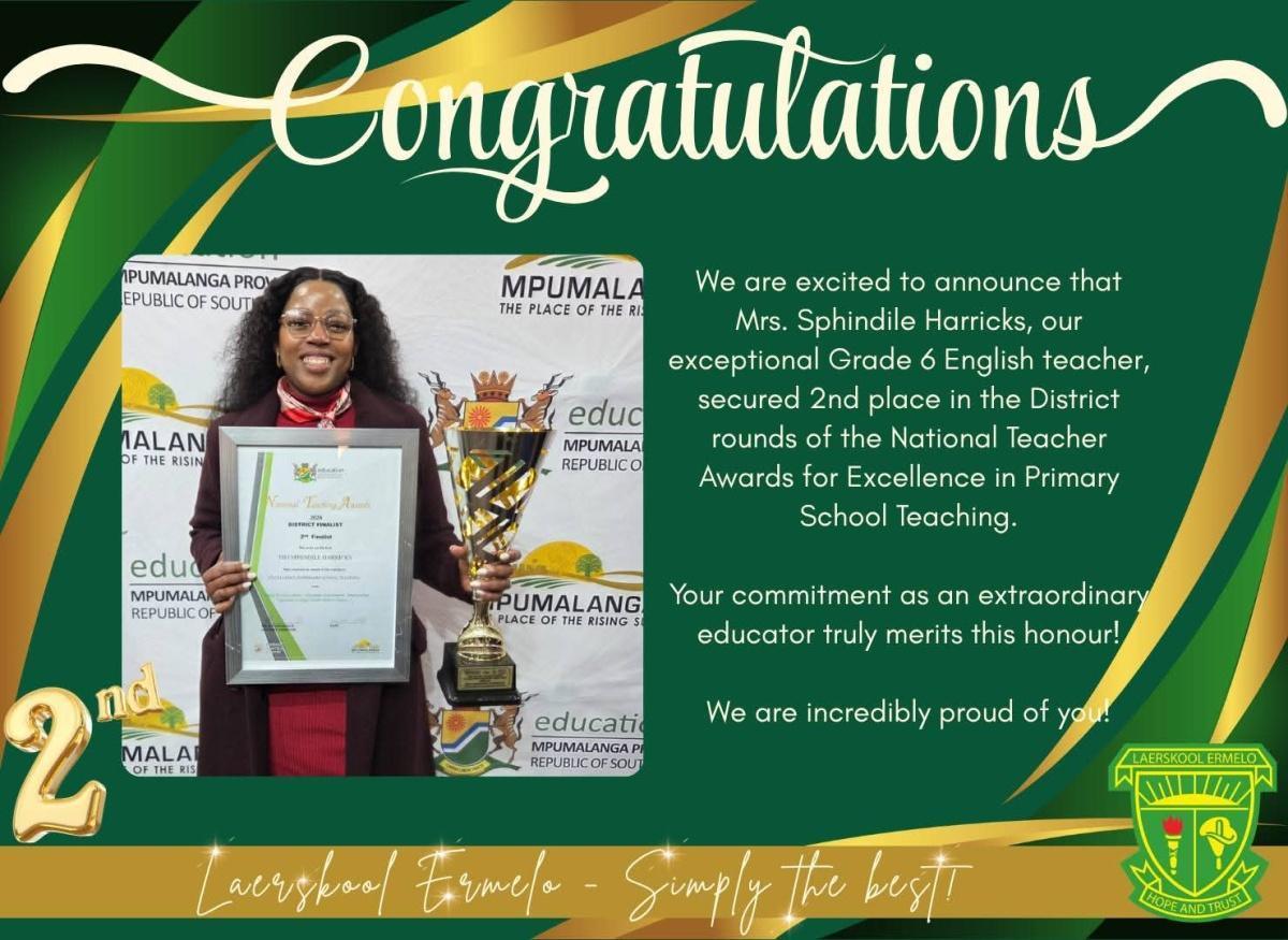 Laerskool Ermelo celebrates excellence in education