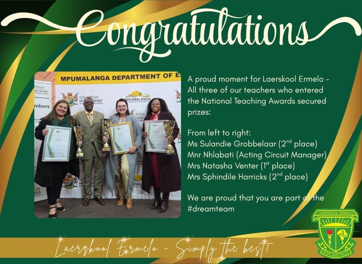 Laerskool Ermelo celebrates excellence in education