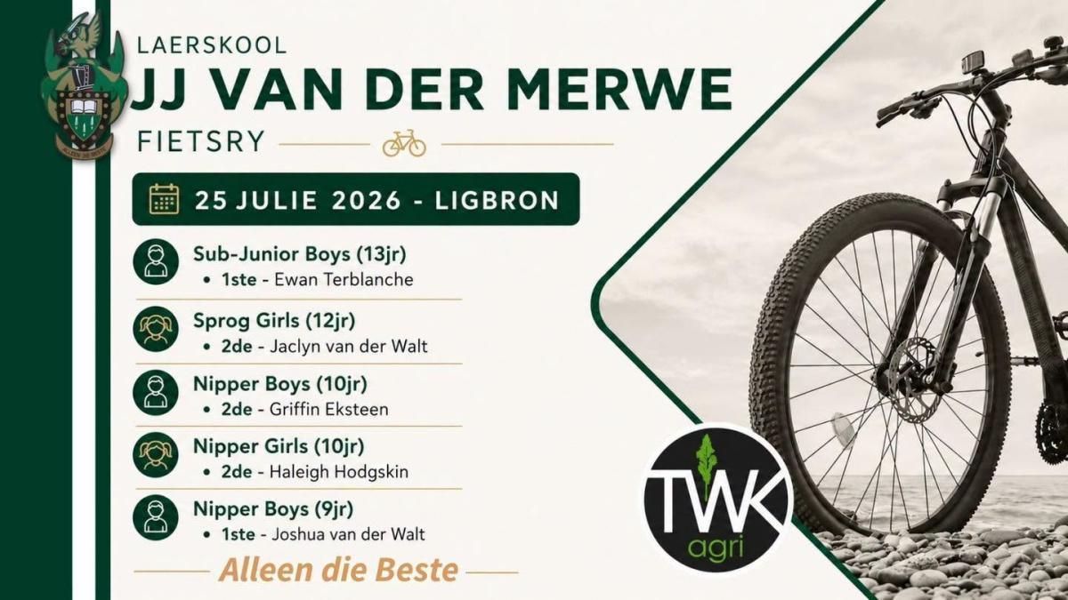 JJ learners excel in cycling, netball and cross-country JJ learners excel in cycling, netball and cross-country