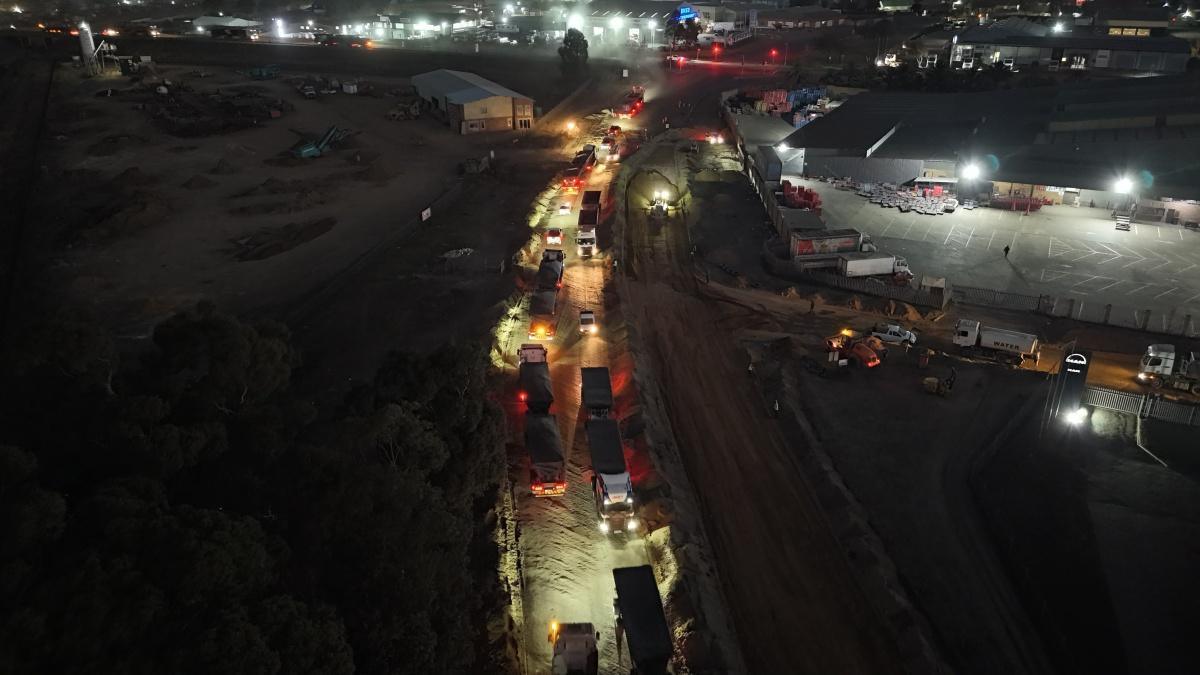 Local Business Steps In To Restore Havenga Road In Ermelo