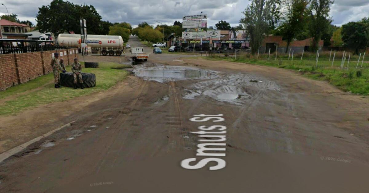 Local Business Steps In To Restore Havenga Road In Ermelo