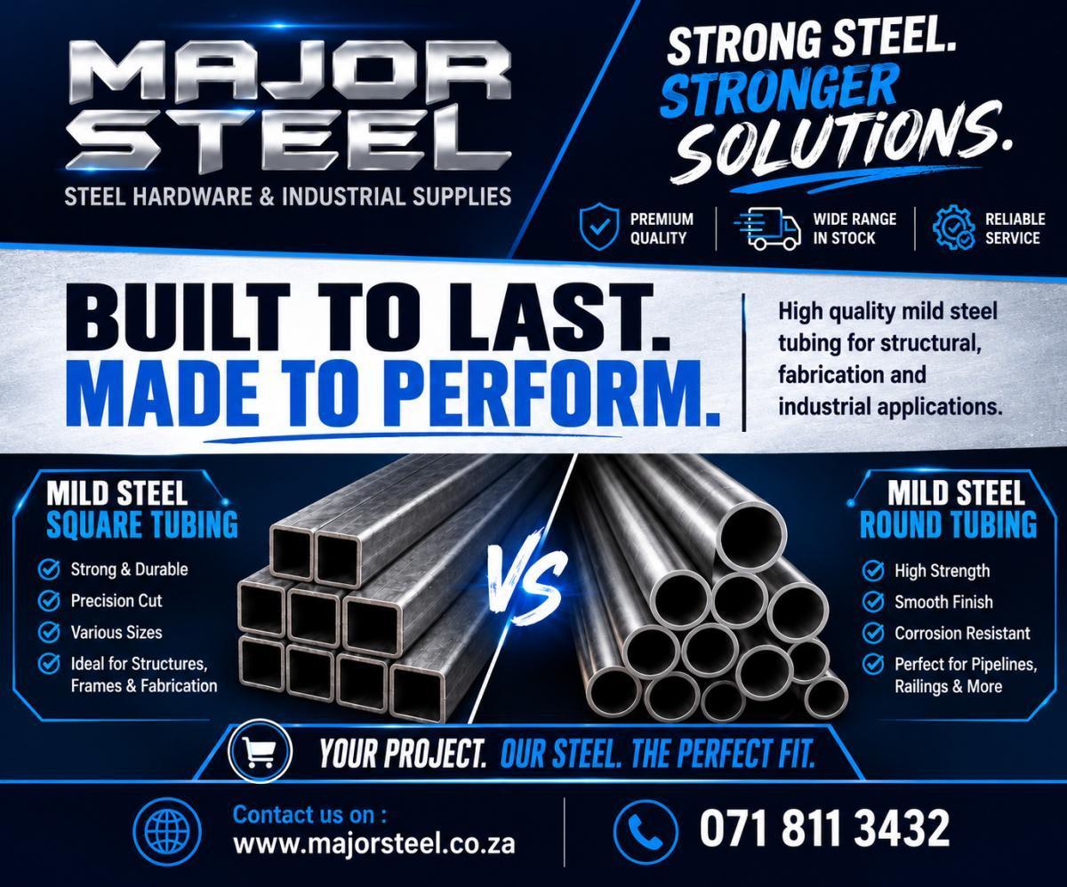 Mild Steel Tubing – Major Steel