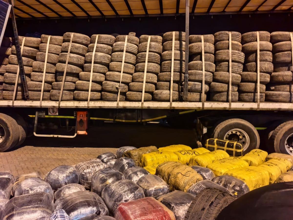 Truck driver arrested with dagga worth over R4 million at Oshoek border