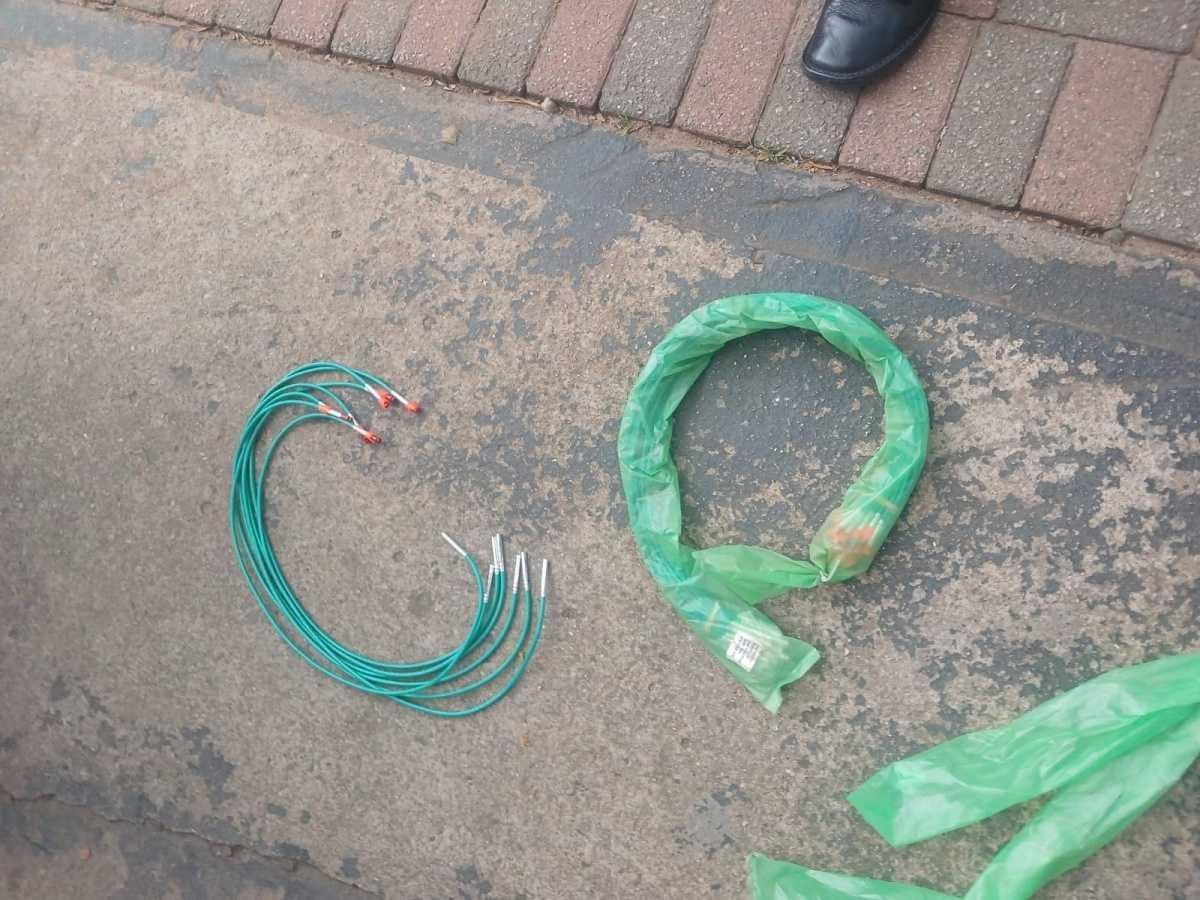 Hawks Arrest Two With R130 000 Worth of Explosives in Mpumalanga Hawks Arrest Two With R130 000 Worth of Explosives in Mpumalanga