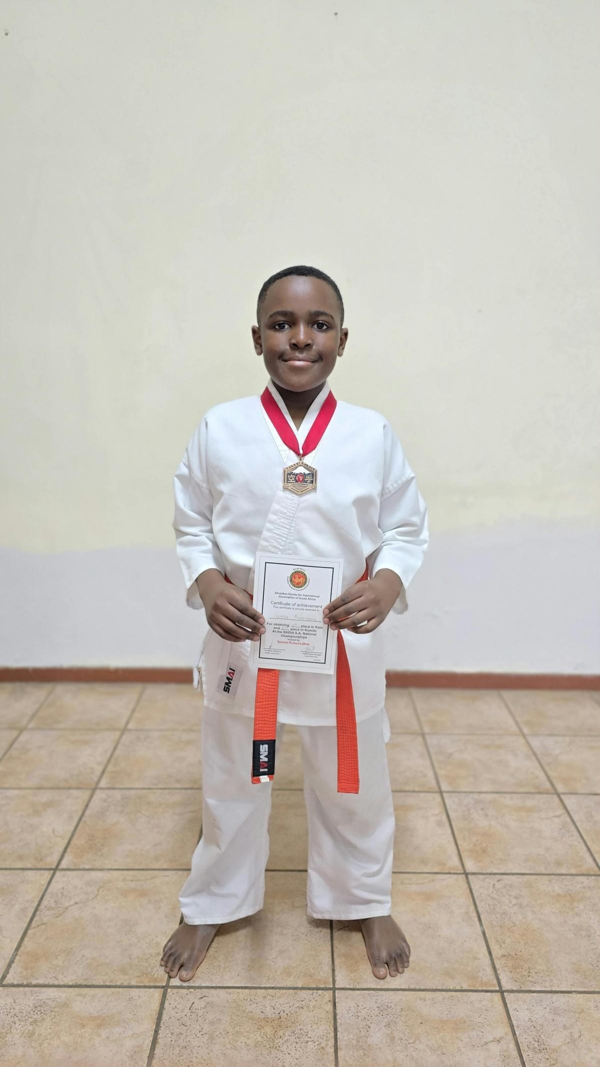 Ermelo Karate Academy brings home three medals from SA Championship