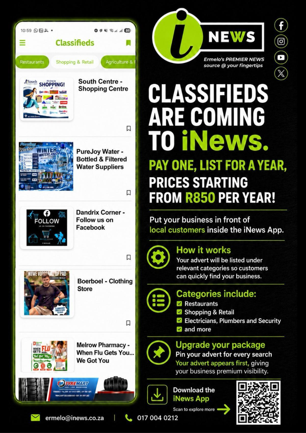 Advertise with iNews – Digital Advertising & Classifieds