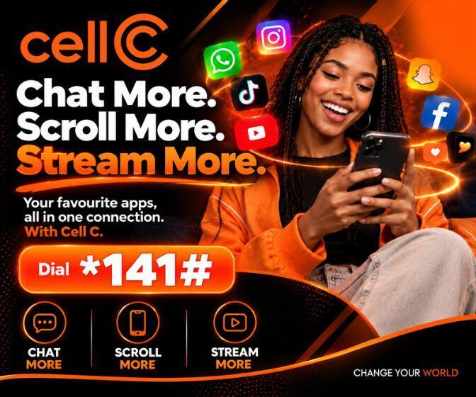 Chat, Scroll & Stream More – Cell C Chat, Scroll & Stream More – Cell C