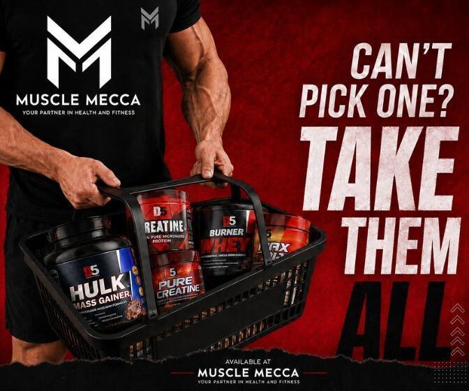 💪 Take Them All – Supplements at Muscle Mecca