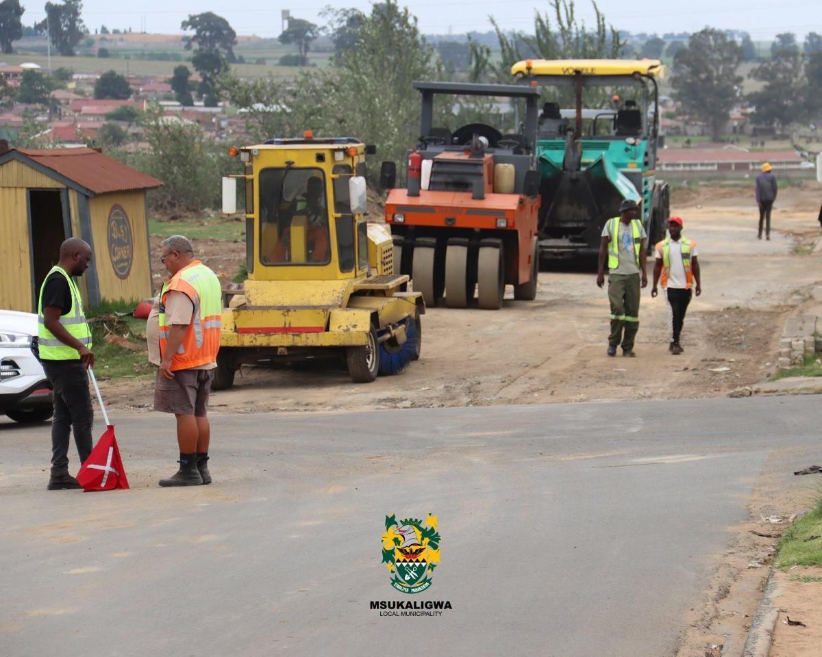 Nsibande Street Roadworks Project Handed Over in Wesselton Nsibande Street Roadworks Project Handed Over in Wesselton