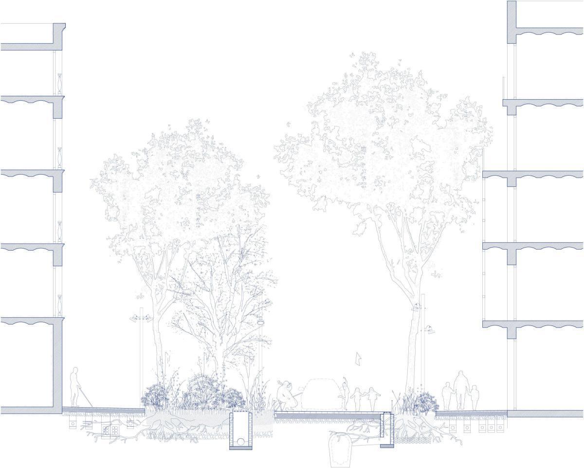 Eje Verde - Consell de Cent