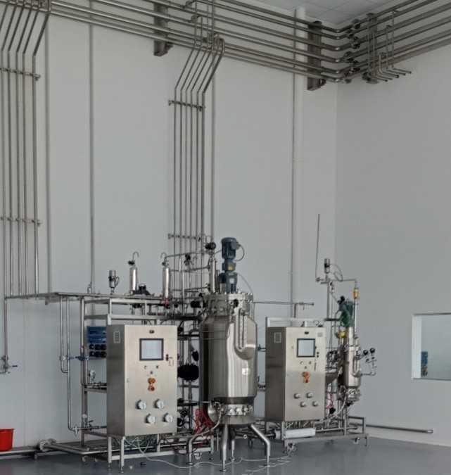 Planta para diseño, mezcla y envasado de productos bioestimulantes y de biocontrol para la agricultura