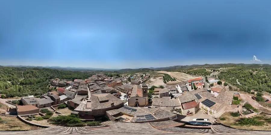 Aerial view of El Molar