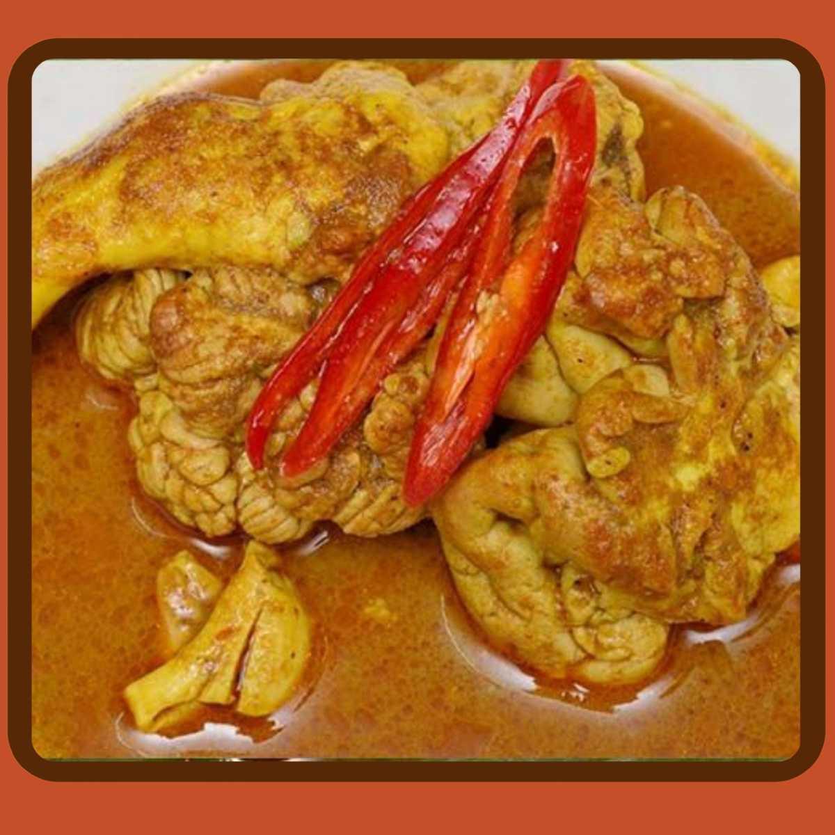 Gulai Otak (Beef Brain Curry)