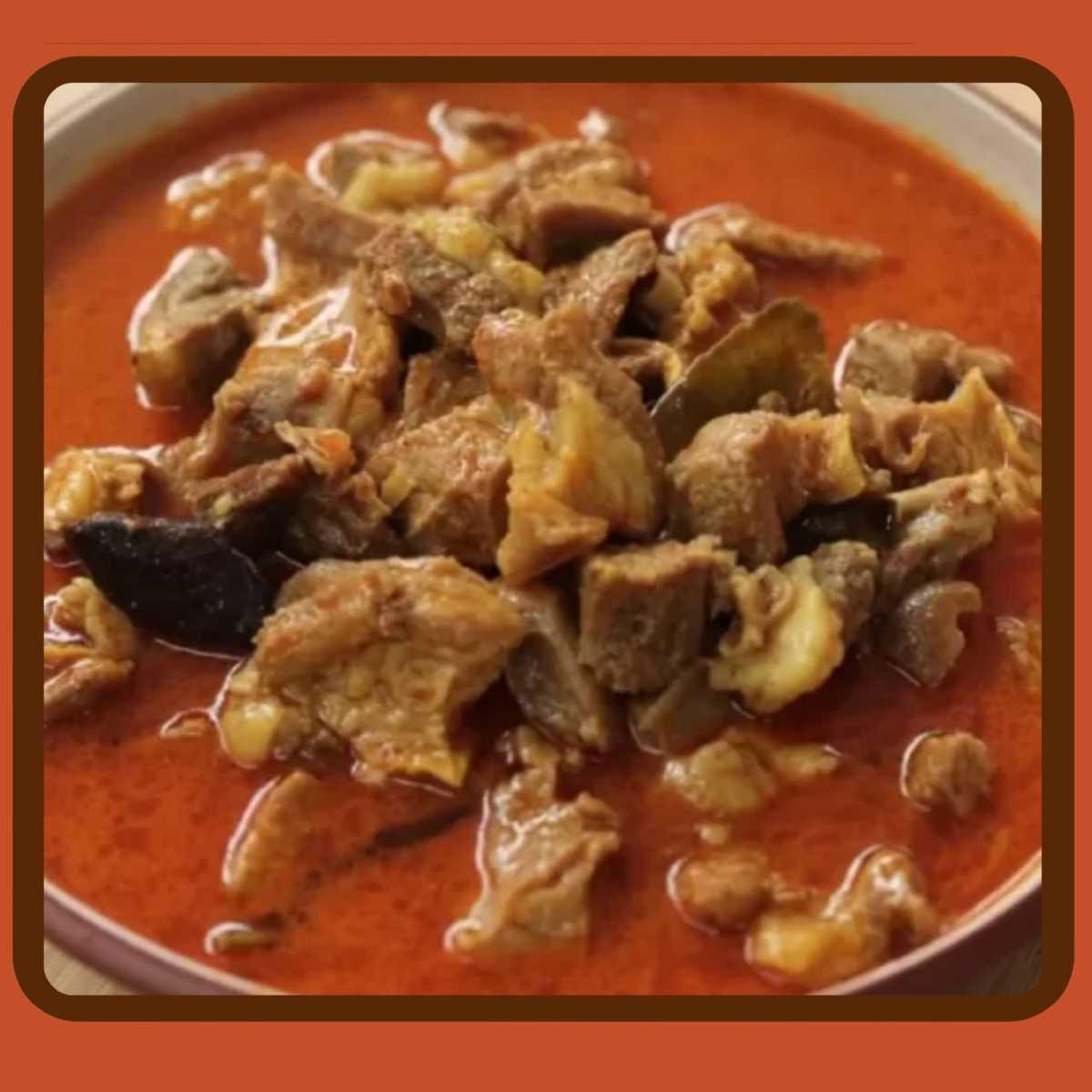 Minced Beef Gulai (Gulai Cincang) Minced Beef Gulai (Gulai Cincang)