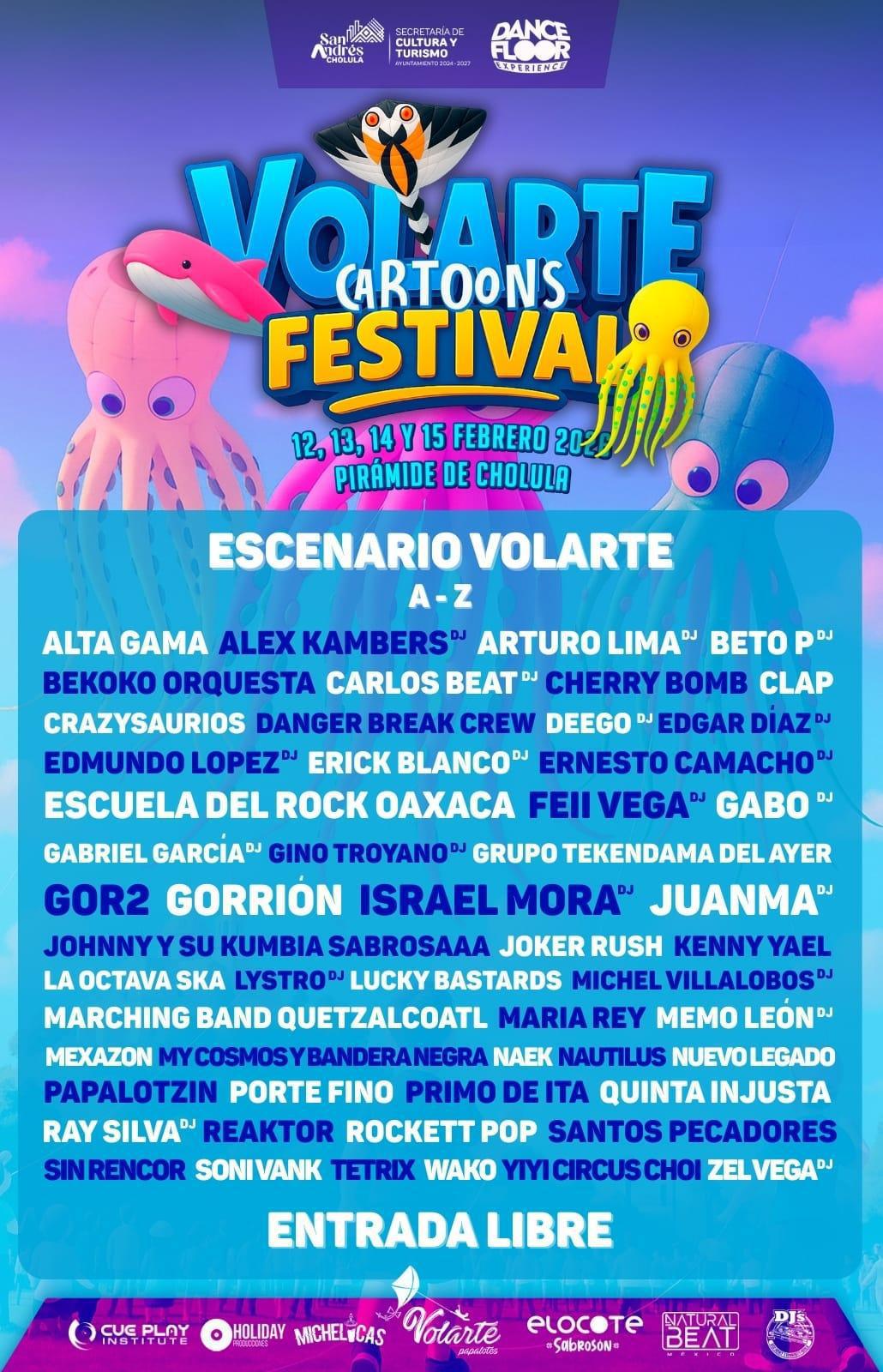 🎏✨ VOLARTE CARTOONS FESTIVAL 2026, SÉPTIMA EDICIÓN✨🎏