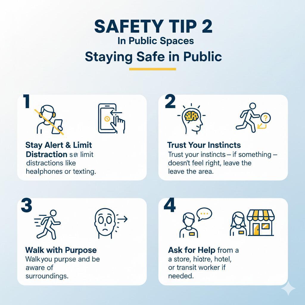 Safety Tip 2: Transportation & Rideshare Safety