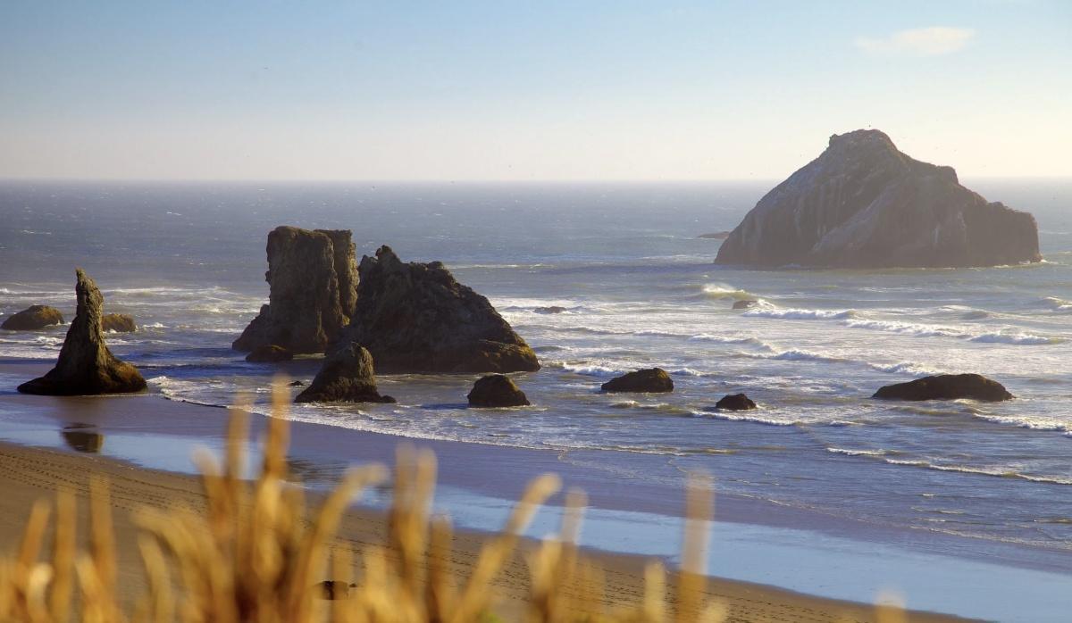 Bandon Beach Sea Stacks, OR Bandon Beach Sea Stacks, OR