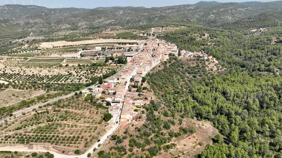 Vue aérienne de El Molar